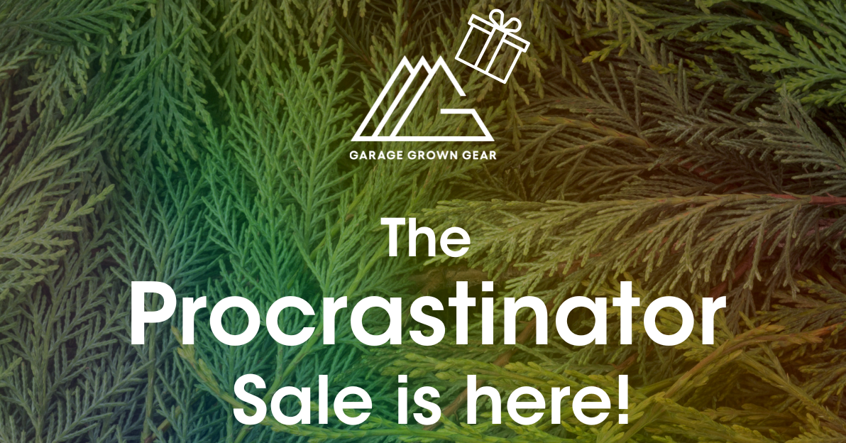 SALE: Garage Grown Gear Procrastinator Sale 2024