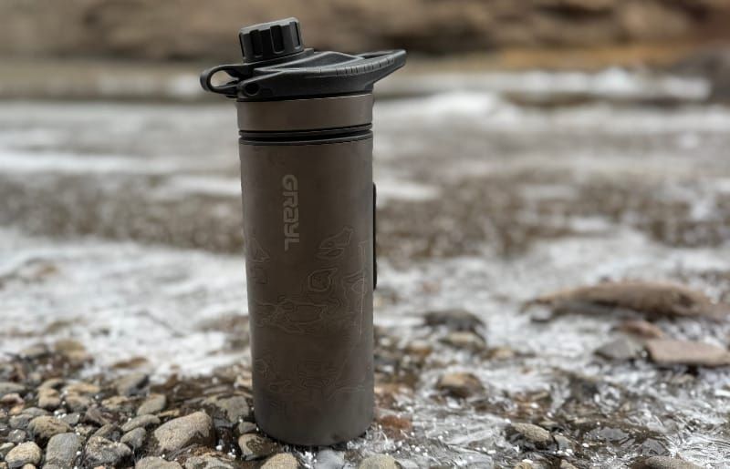 Gear Review: GeoPress Ti Water Filter and Purifier Bottle By GRAYL