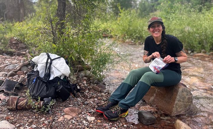 Hyperlite Mountain Gear Southwest 70 Backpack packed for a mountain hike in 2025.