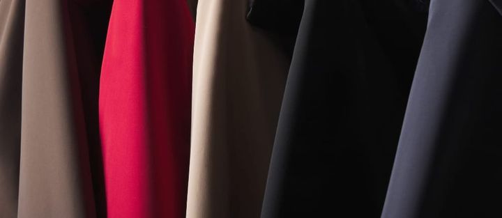 an array of color choices in the apu lineup from paka that uses pakafill insulation for cold weather adventures