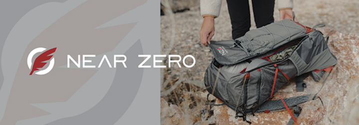 shop banner for the big Near Zero's much anticipated Spring Sale 2025 backpacking gear