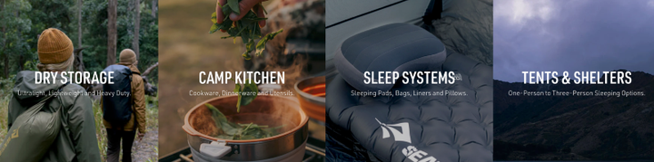 Sea to Summit outdoor gear flatlay featuring sleeping pad, cookware, and dry bags, promoting the 2025 Sea to Summit Black Friday Sale with 40% off sitewide deals.