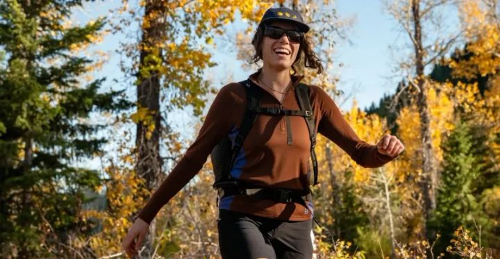 Wild Rye women’s outdoor apparel flatlay promoting the 2025 Black Friday and Cyber Monday Sale with 25% off sitewide, free shipping over $75, and free beanie offer.