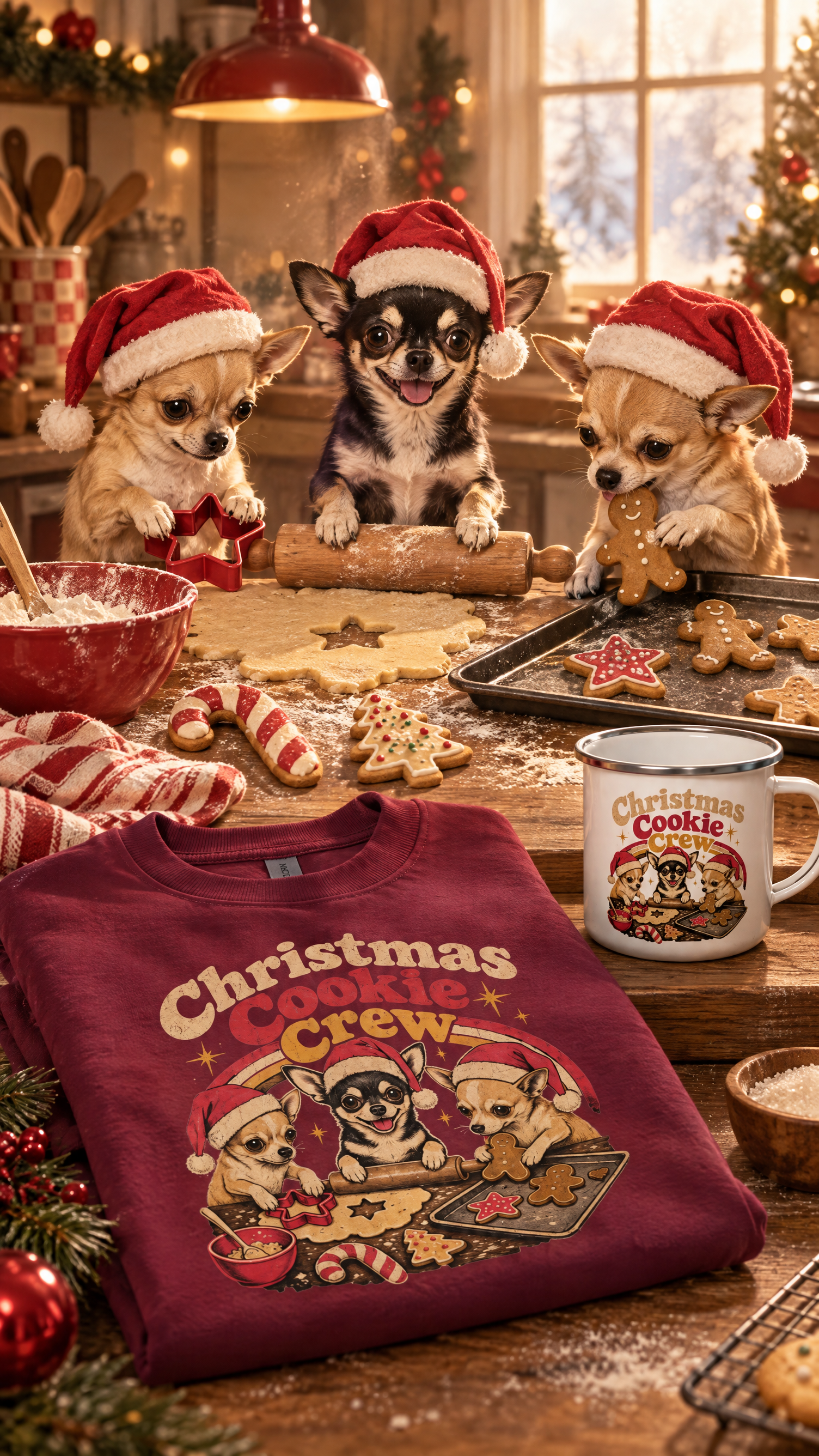 The Christmas Cookie Crew Has Clocked In