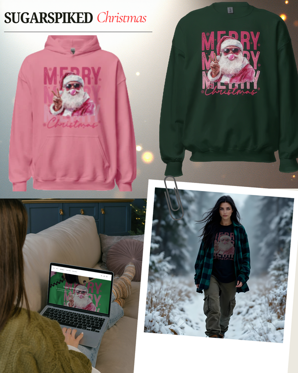 🎄 NEW DROP: Retro Santa Vibes 🎅