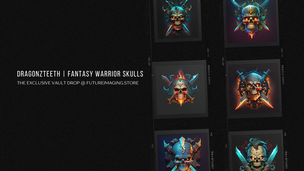 INSIDE THE VAULT: The DragonzTeeth "Fantasy Warrior Skulls" Collection