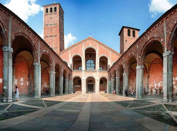 Il rebus della Basilica di  Sant'Ambrogio