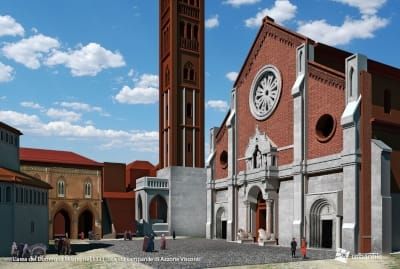 La torre campanaria di Santa Maria Maggiore