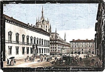 La prima fontana di Milano