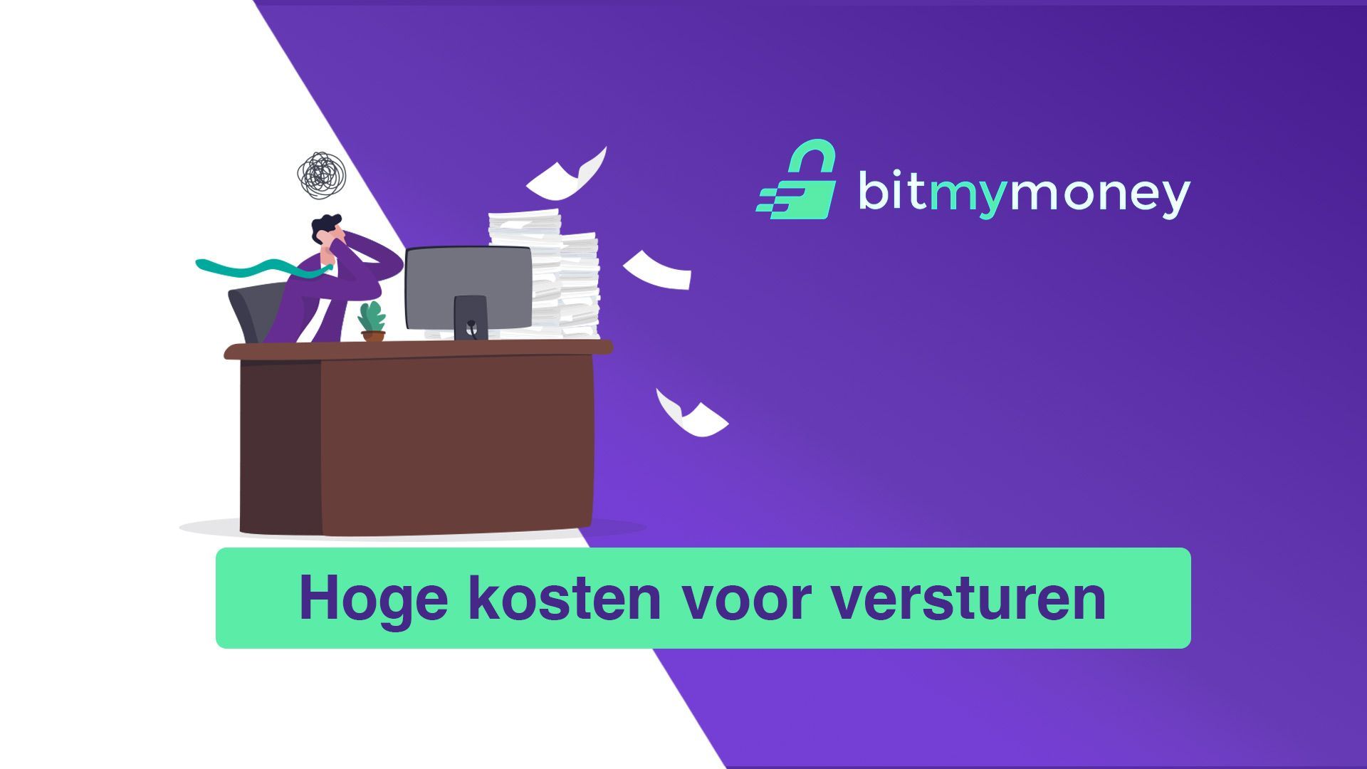 Druk op het Bitcoin netwerk