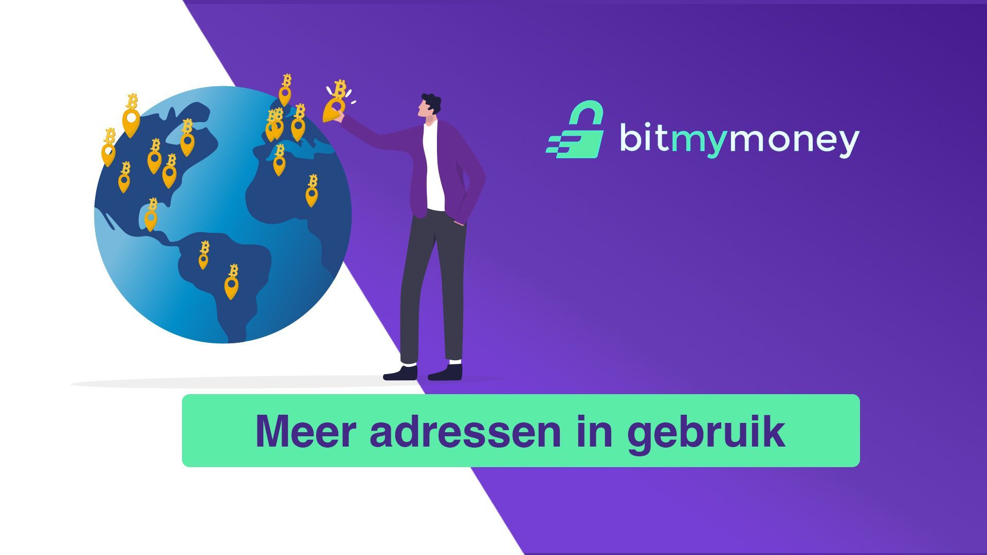 1 miljoen mensen één bitcoin