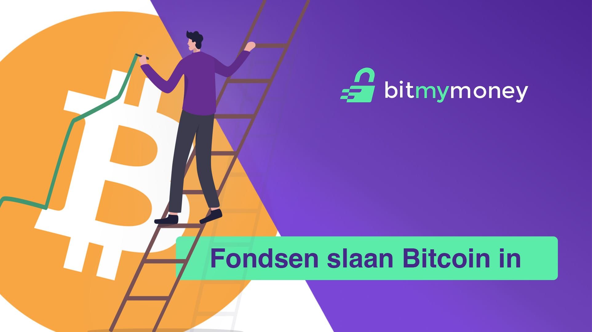Bitcoin koerst richting €50.000