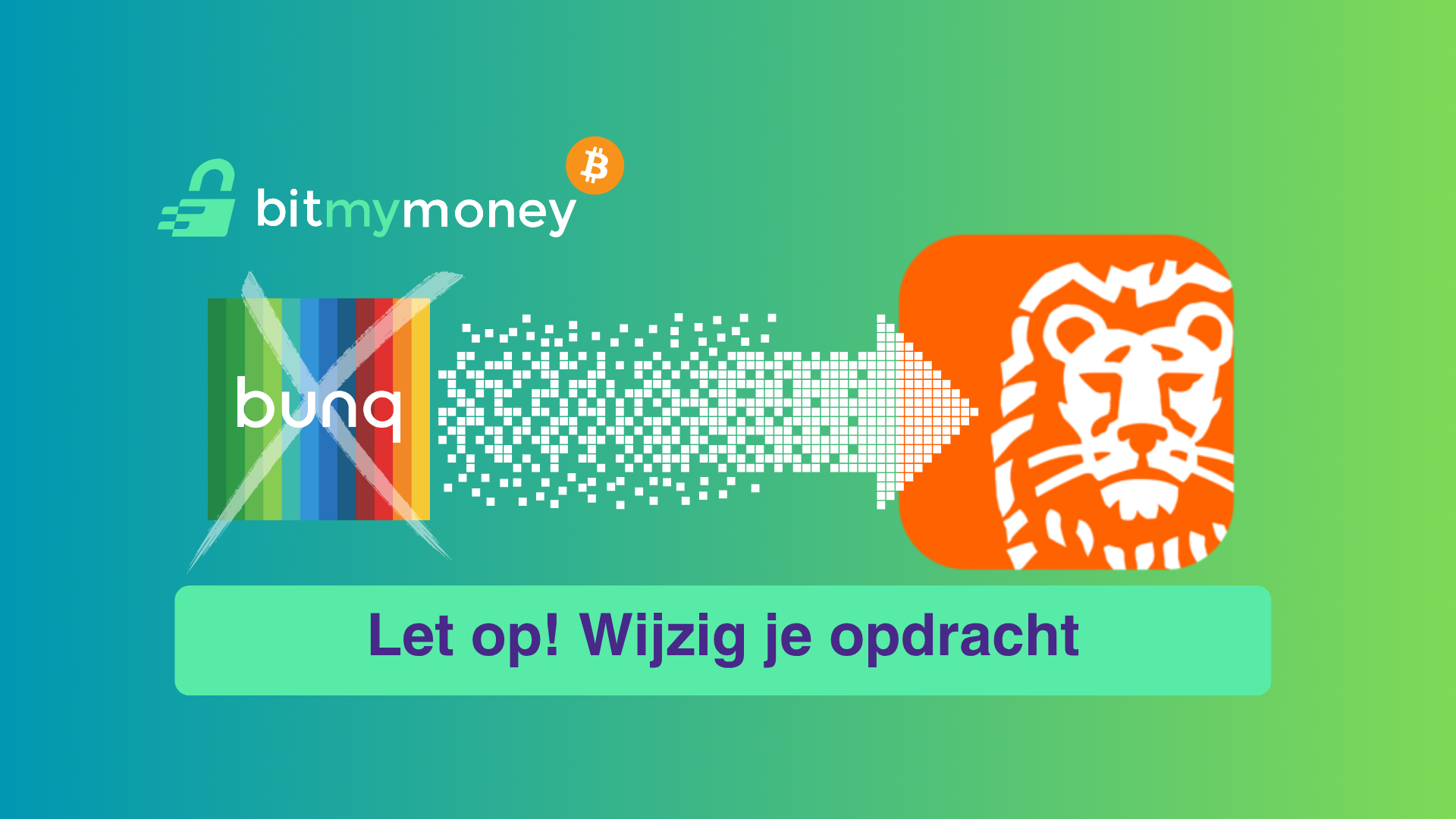 Nieuwe bankrekening