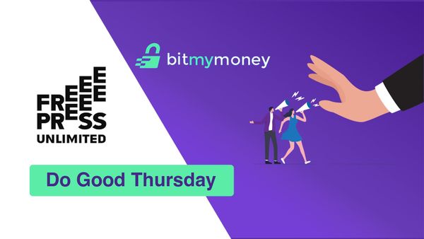 Bitmymoney steunt Free Press Unlimited