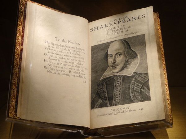 William Shakespeare, First Folio dan Gossip