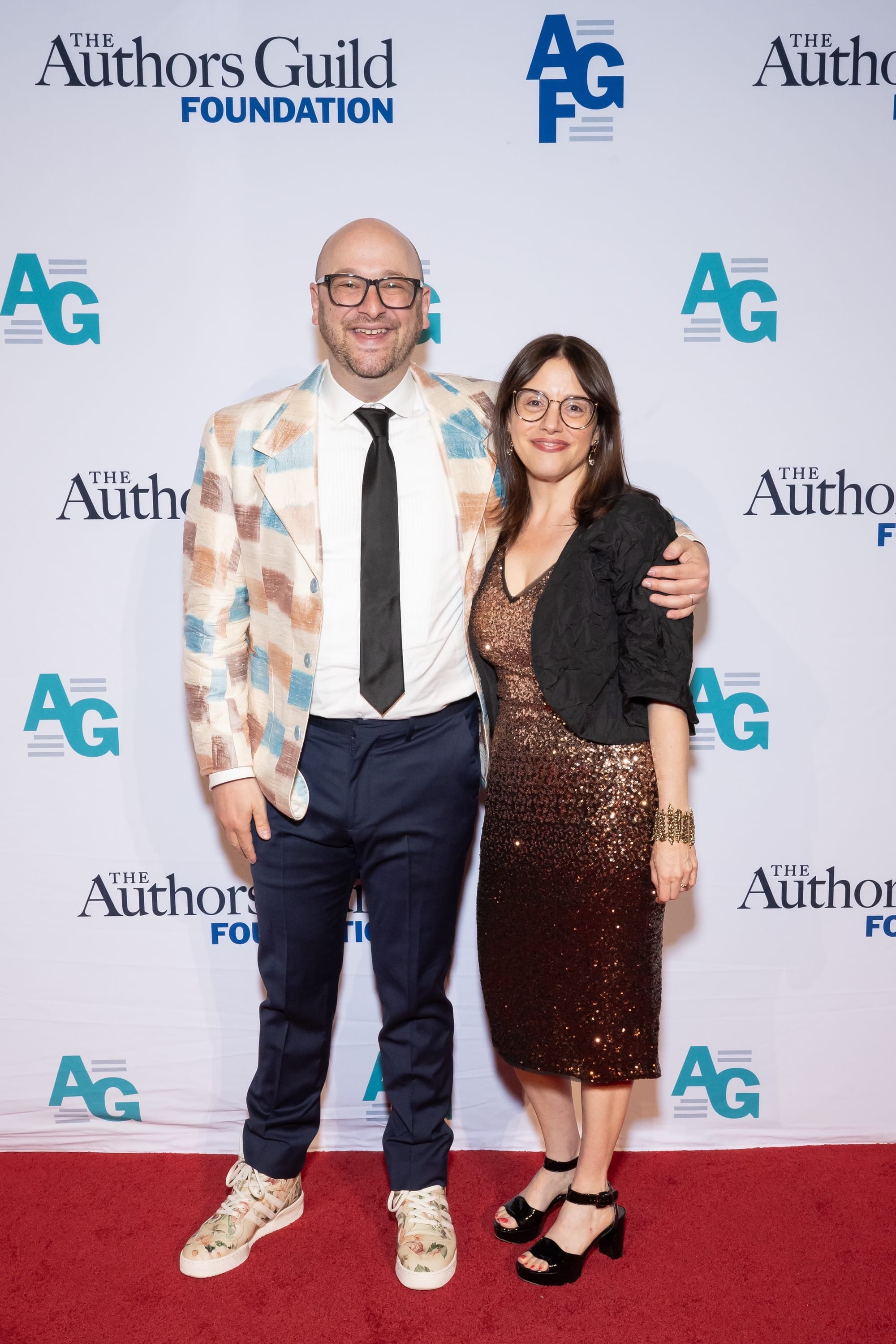 Me and Maris on the red carpet at the AFG gala.