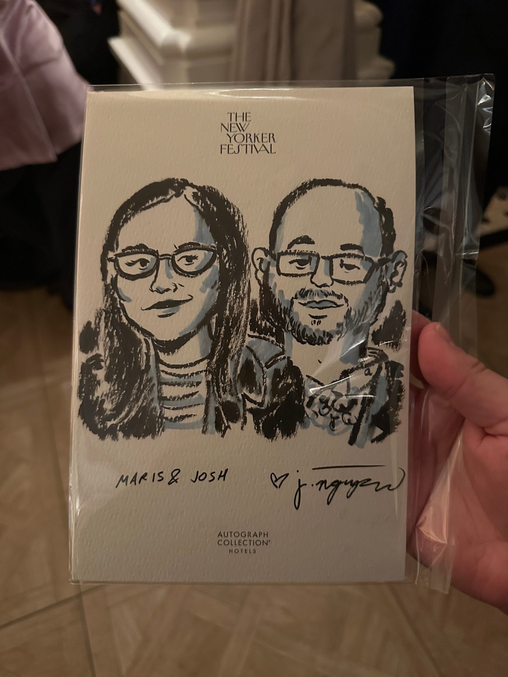 drawing of me and maris by jeremy nguyen