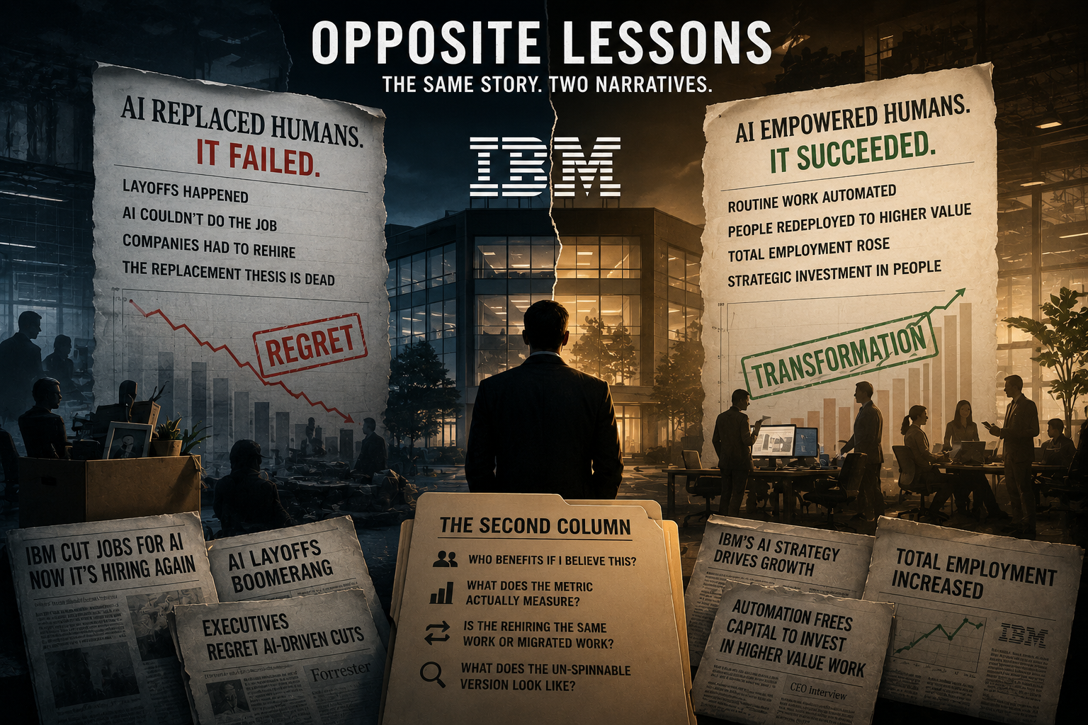 Memo: The Same IBM Story Proves Opposite Lessons