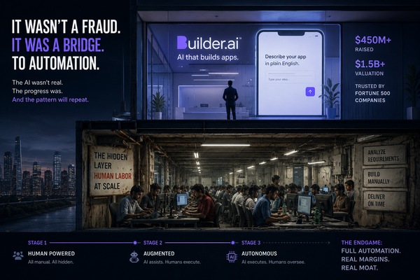 Memo: Builder.ai Was Not a Fraud. That's the Part That Should Scare You.