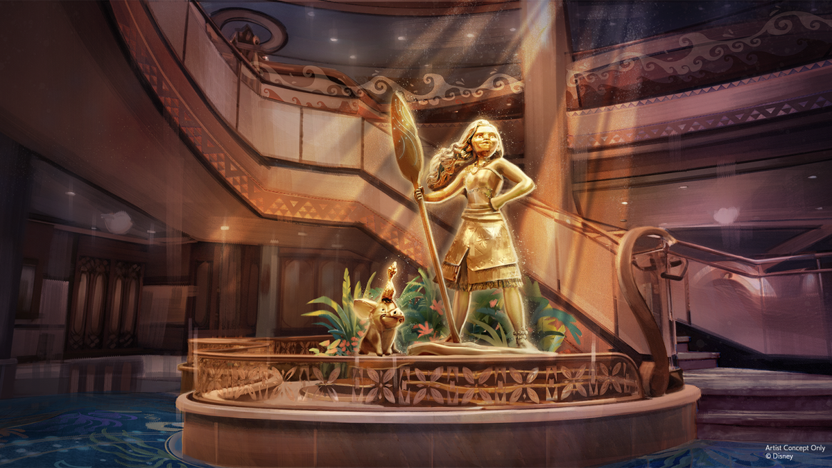 Disney Believe Gets a Moana Grand Hall