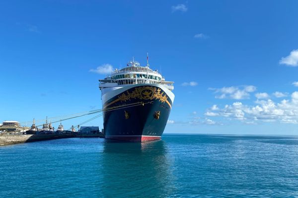 Disney Magic in King's Wharf, Bermuda, October 2022. Photo by Luna Rose.