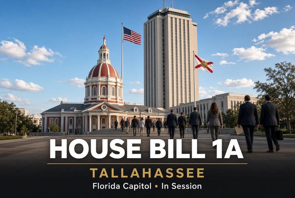 House Bill 1A is being discussed in Tallahassee