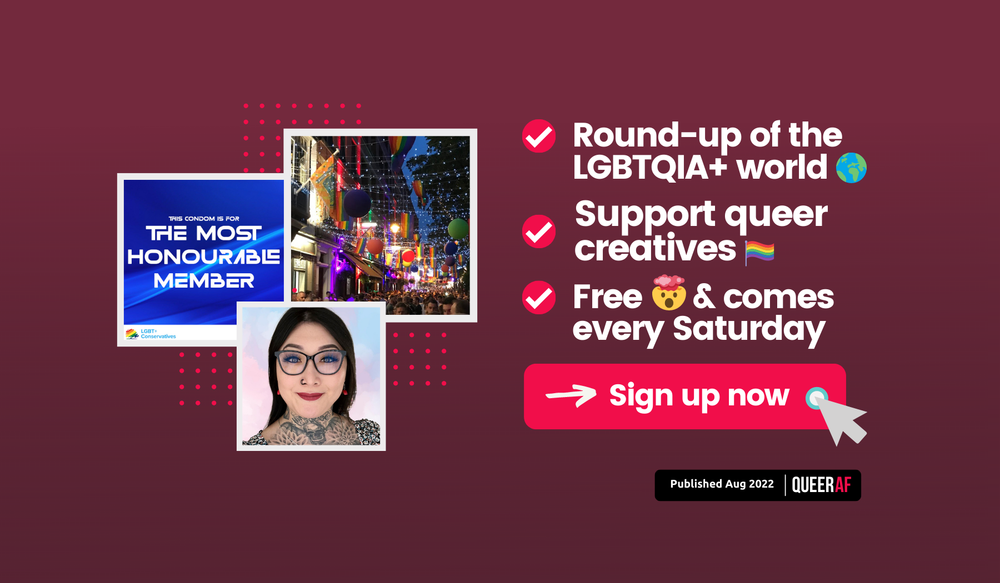 Understand the LGBTQIA+ news this week: Detranstioning, Singapore, Tory condoms and more