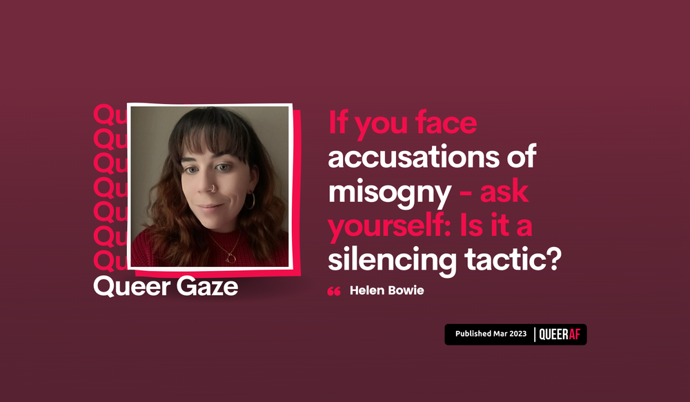 Disagreeing with women is not misogynistic. Opposition to bodily autonomy is