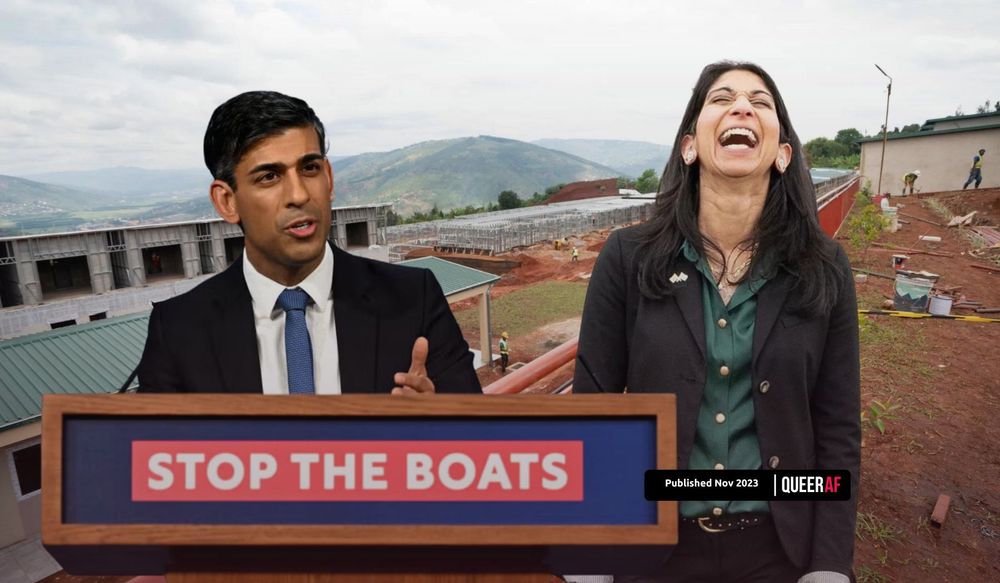 Tories’ "morally abhorrent" Rwanda obsession shows how they feel about LGBTQIA+ refugees