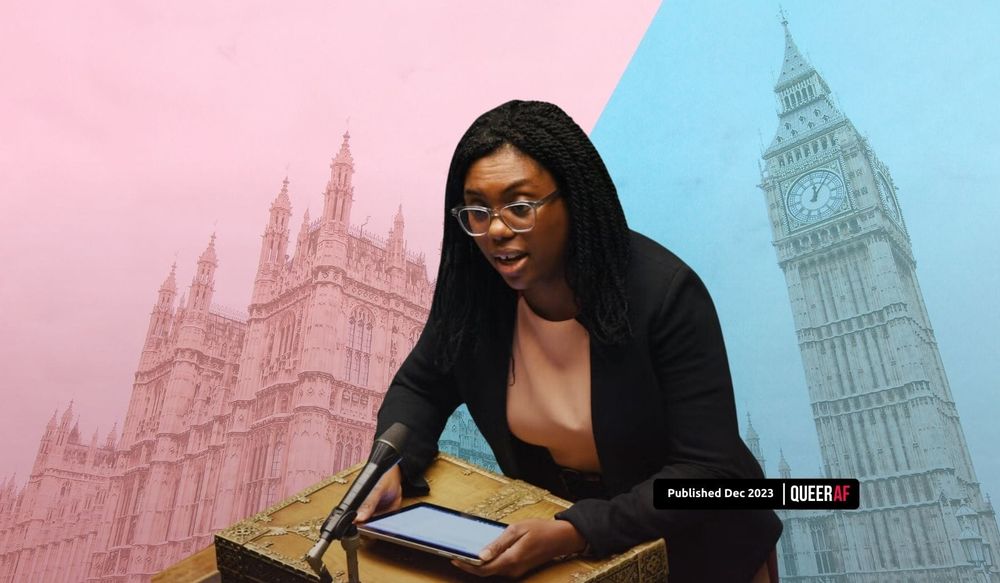 Kemi Badenoch calls the rise of young trans people an "epidemic"
