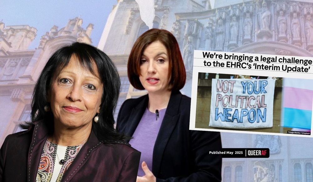 EHRC faces judicial review, which could overturn its instruction to segregate trans people