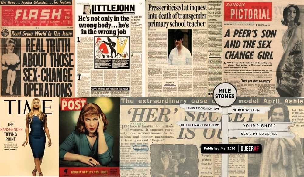How UK media has wrongly shaped knowledge about the UK’s most important Trans+ legal cases