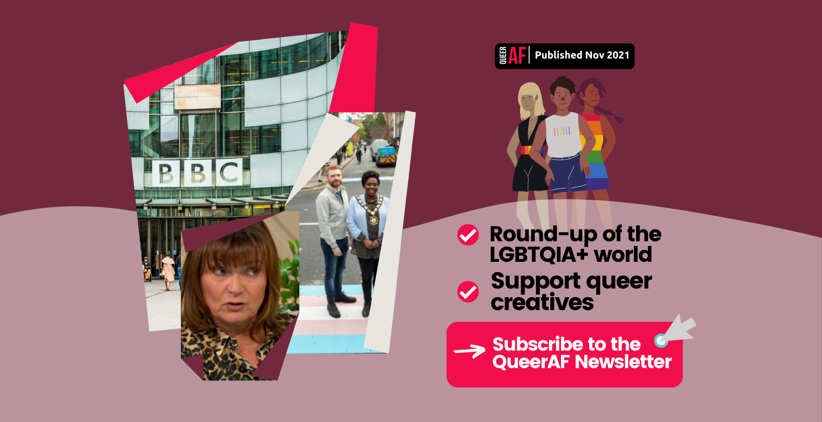 BBC vs Stonewall, Lorraine, Trans crossing and other LGBTQIA+ stories this week