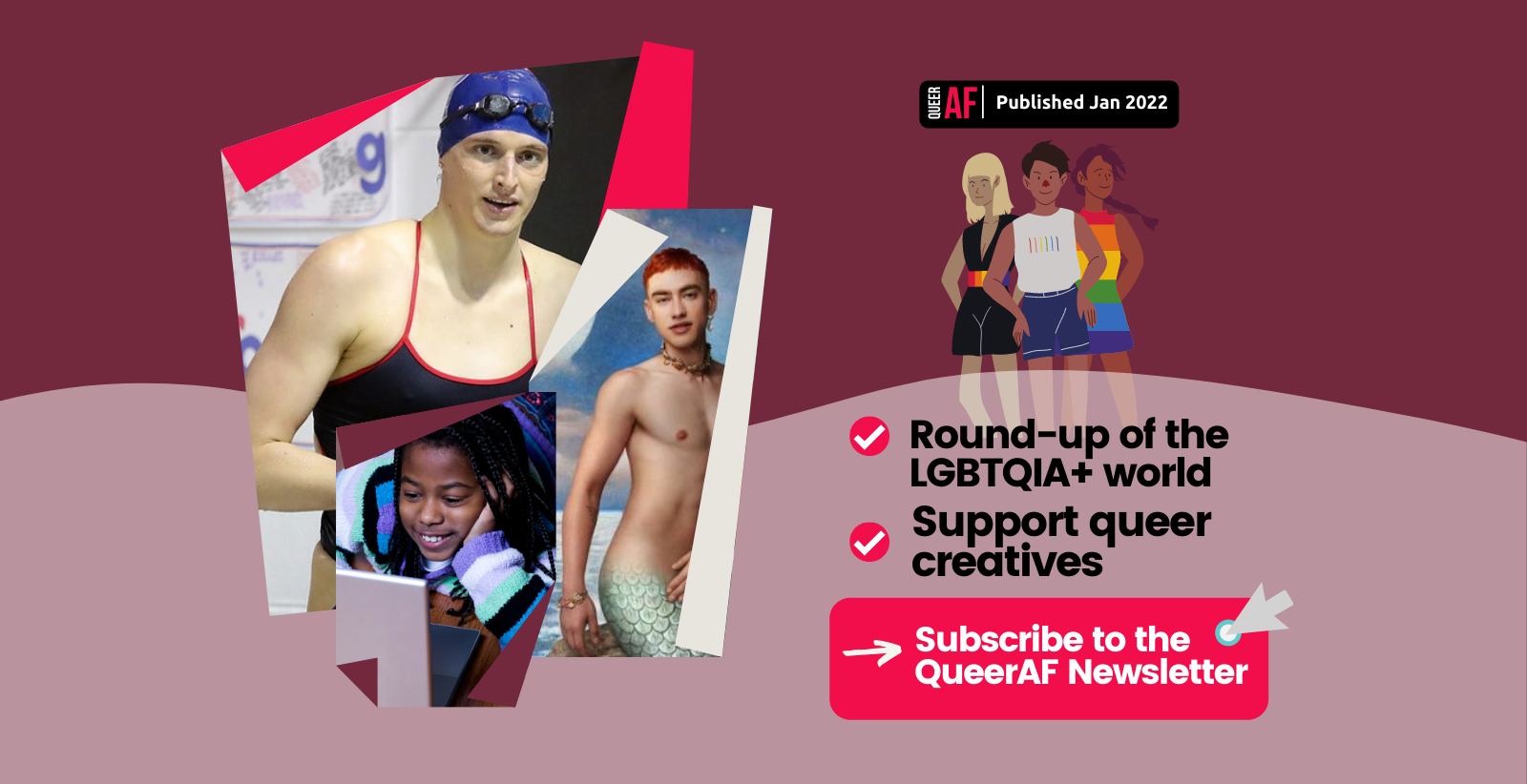 Lia Thomas, Olly Alexander, Overblocking and other LGBTQIA+ stories this week
