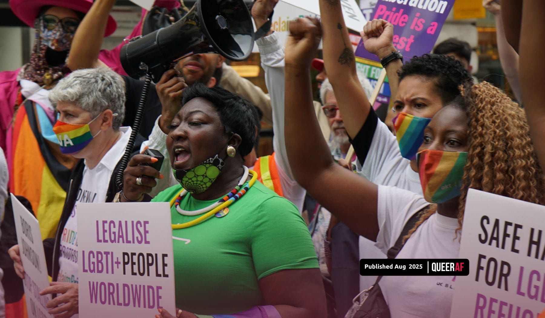 New police powers could criminalise wearing a mask at Pride