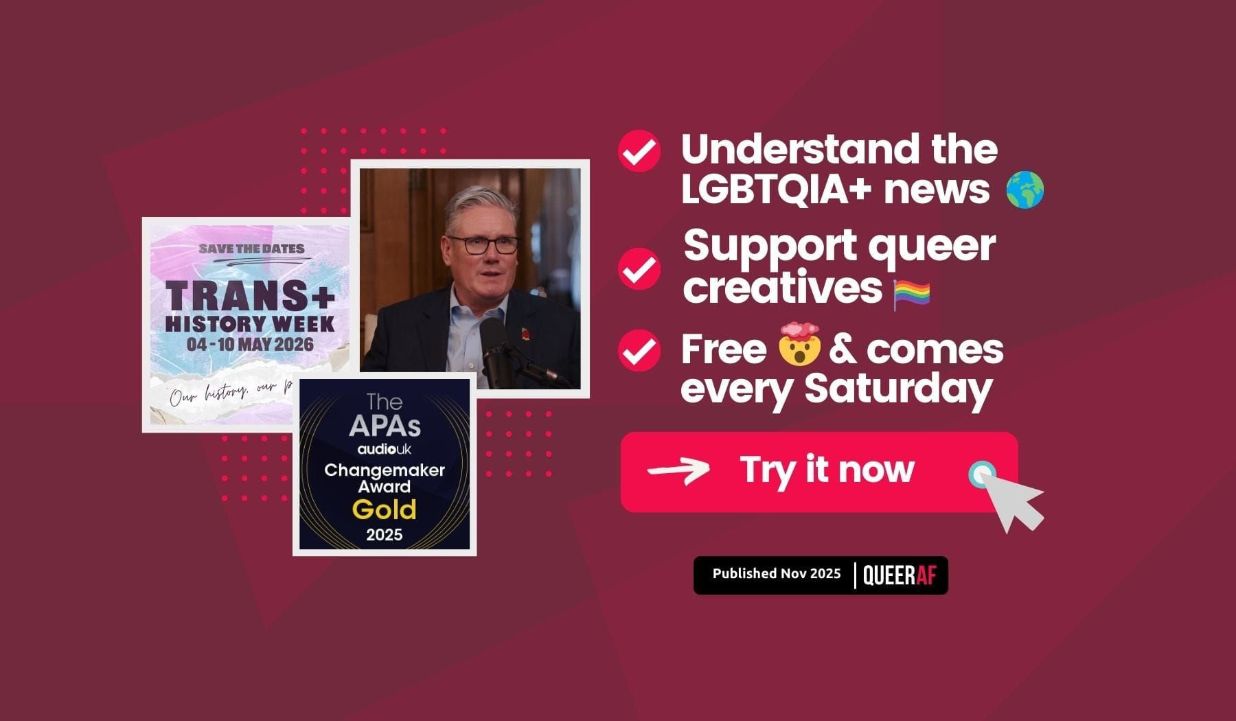 Understand the LGBTQIA+ news: Kier Starmer shocked at homophobic attack to family as if politicians had nothing to do with rising anti-queer sentiment