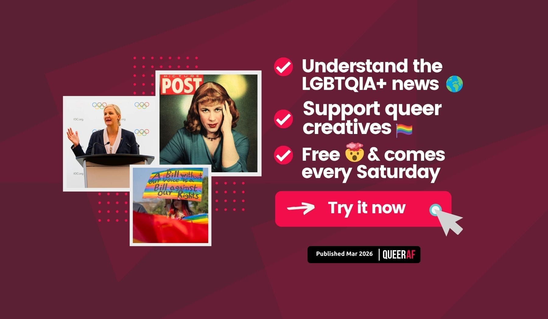 Understand the LGBTQIA+ news: Olympics bans trans women and reintroduces sex testing it stopped in the 90s because it was 'ethically unjustifiable, inaccurate, and leading to harm'