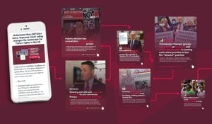 Investigative journalism is the lifeblood of LGBTQIA+ activism, so we're investing in a new generation of journalists to deliver it to you