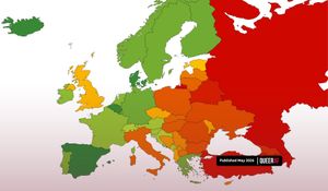 UK drops in Rainbow Map scoring again, as Spain takes top spot