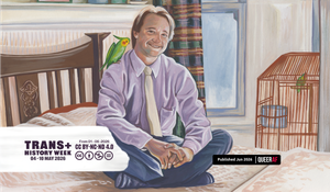 Lou Sullivan image, free to use for all grassroots LGBTQIA+ community groups