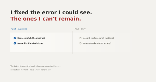 The Rewrite, and What It Couldn't Fix