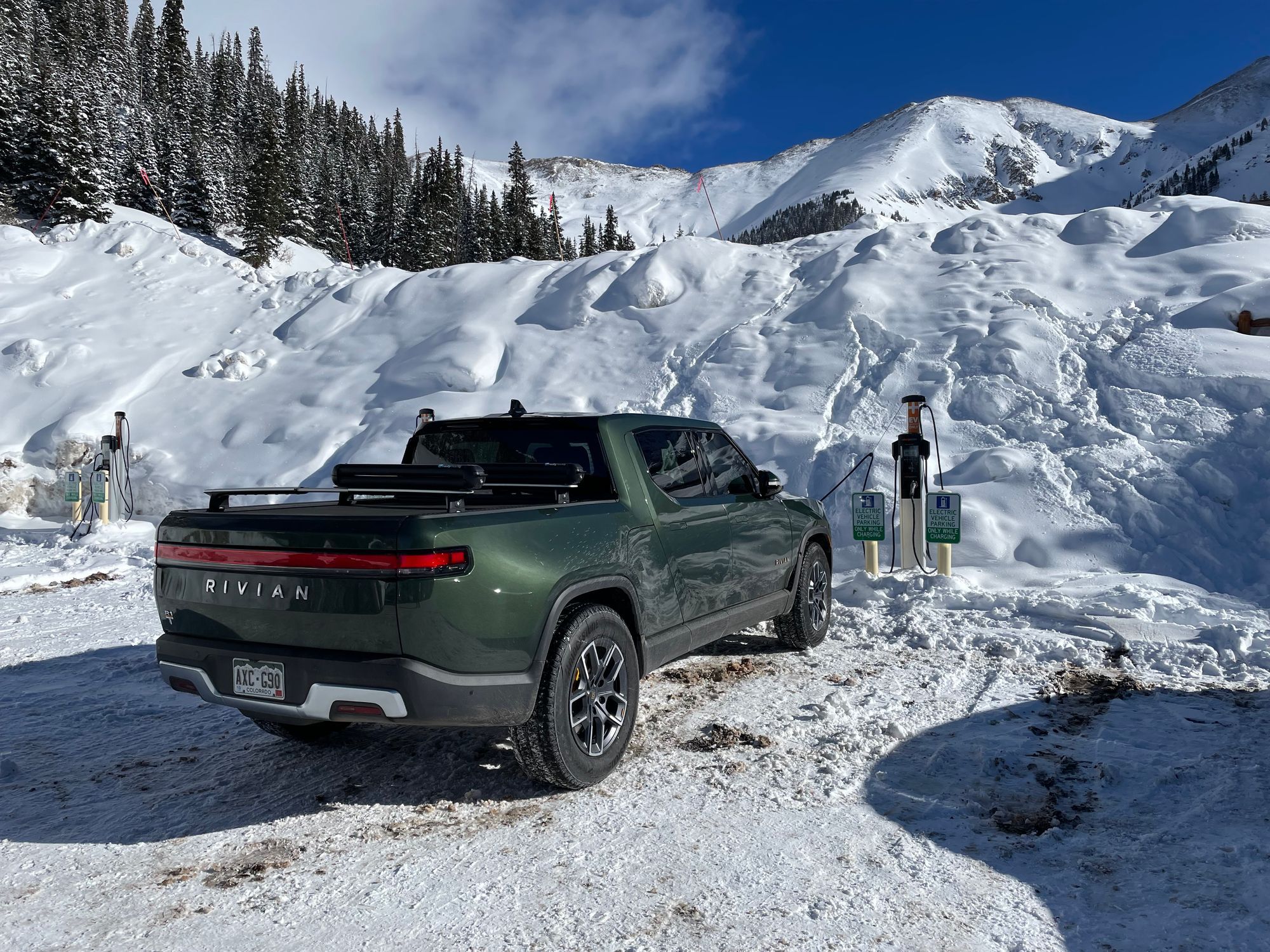 Ski weekend in the Rivian: Arapahoe Basin and Bluebird Backcountry