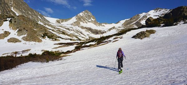 Bike, Hike, Skin and Climb to the summit of Mt. Toll