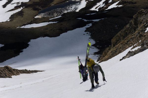 Whale Peak - Whale's Tail Couloir