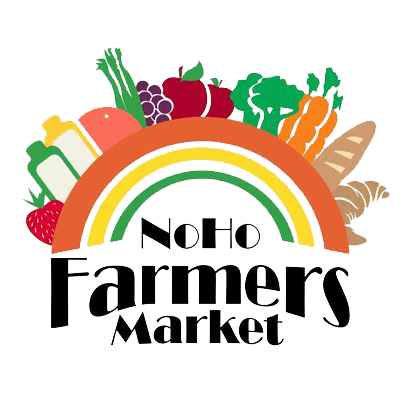 NoHo Farmers Market rainbow logo
