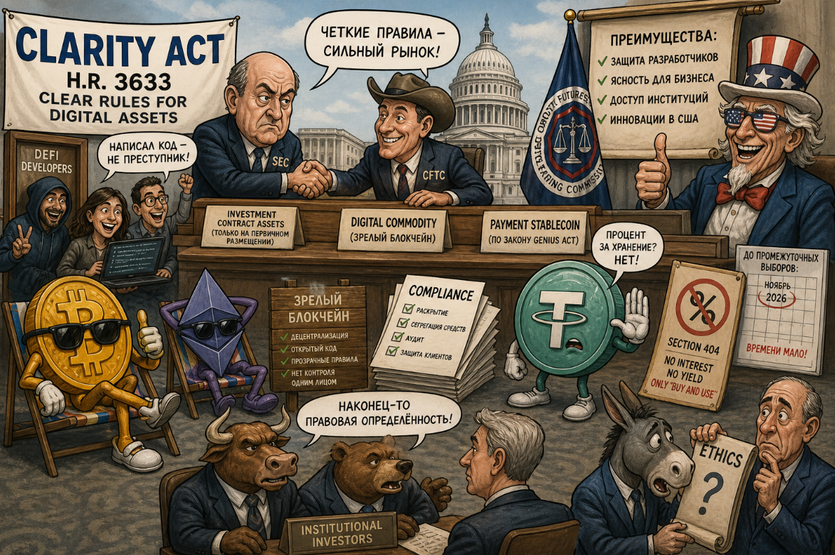 CLARITY Act: Этот закон изменит будущее крипторынка?