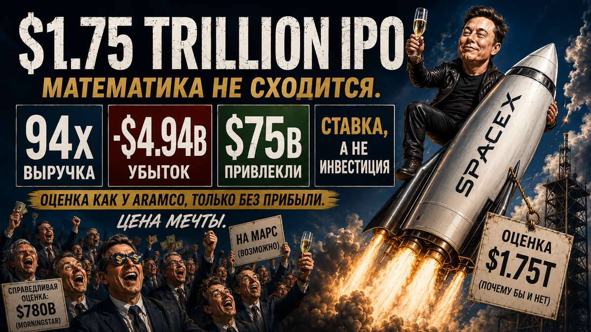 IPO SpaceX (SPCX) - что думает об этом новейший Claude AI Fable 5?