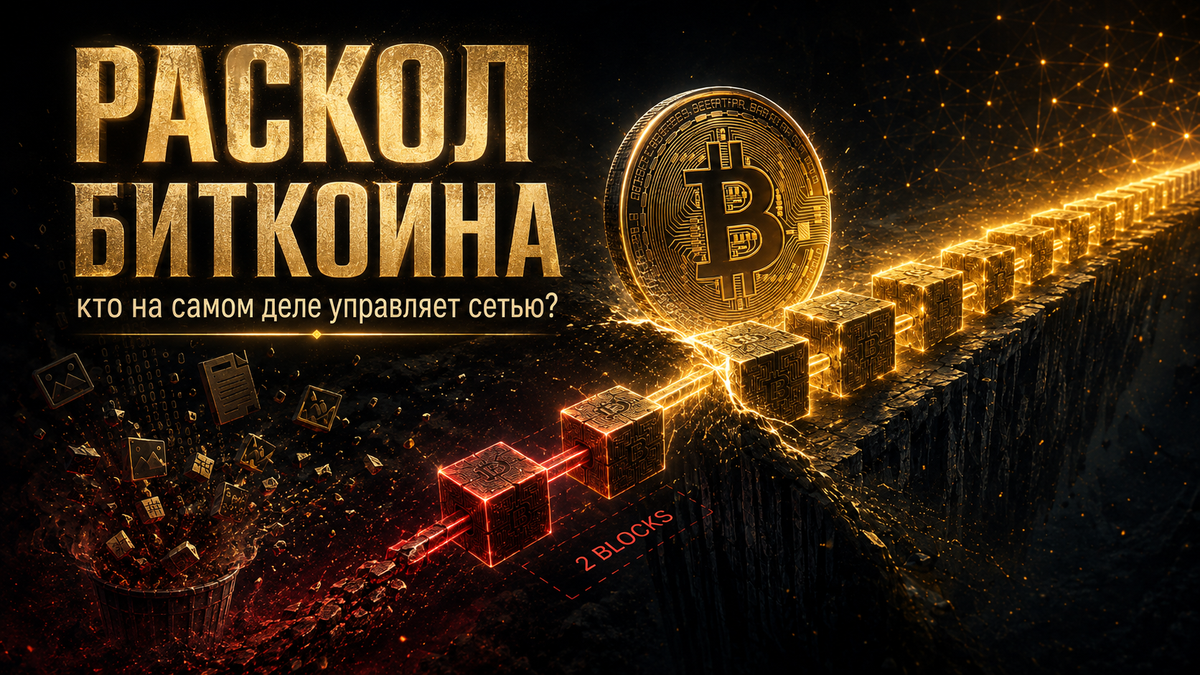 Биткоин "раскололся" - что произошло? Стоит ли переживать?