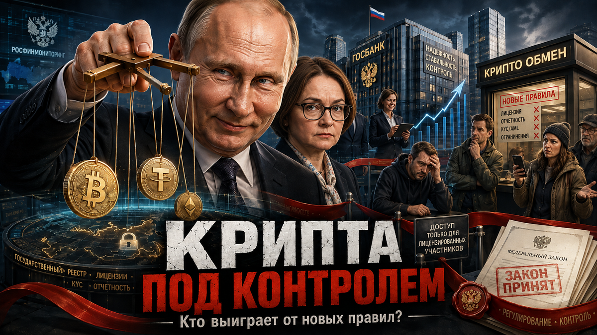 Для кого/чего легализовали криптовалюту в России? Реакция индустрии.