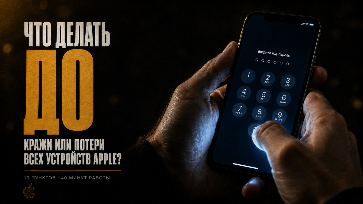 Что произойдёт, если завтра исчезнут все ваши устройства Apple?!